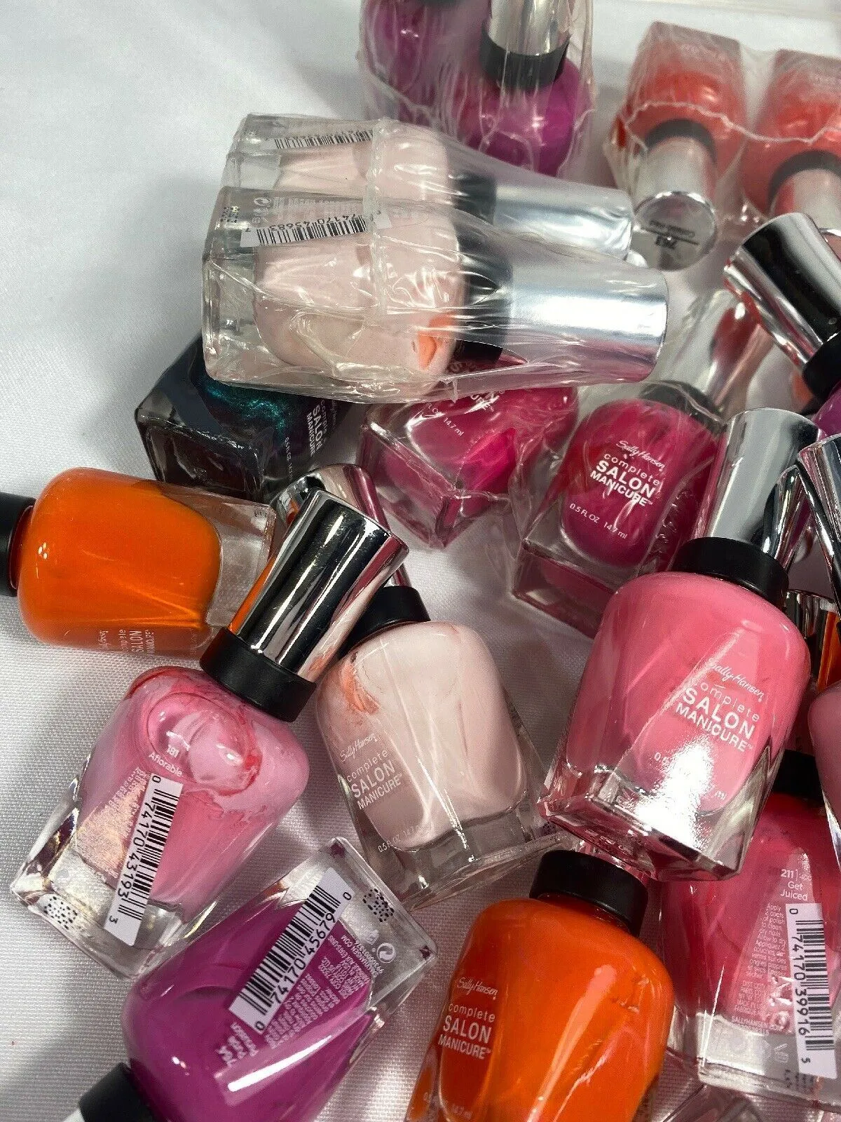 (129) Sally Hansen CND OPI Revlon MIX Lot Wholesale Nail Polish Bulk Resale