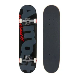Almost Logo Land FP Black Complete 8.125"