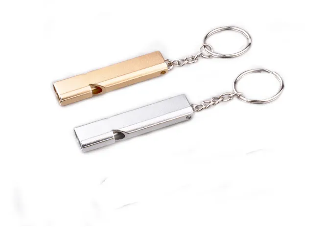 Aluminum Dual Frequency Survival Whistle
