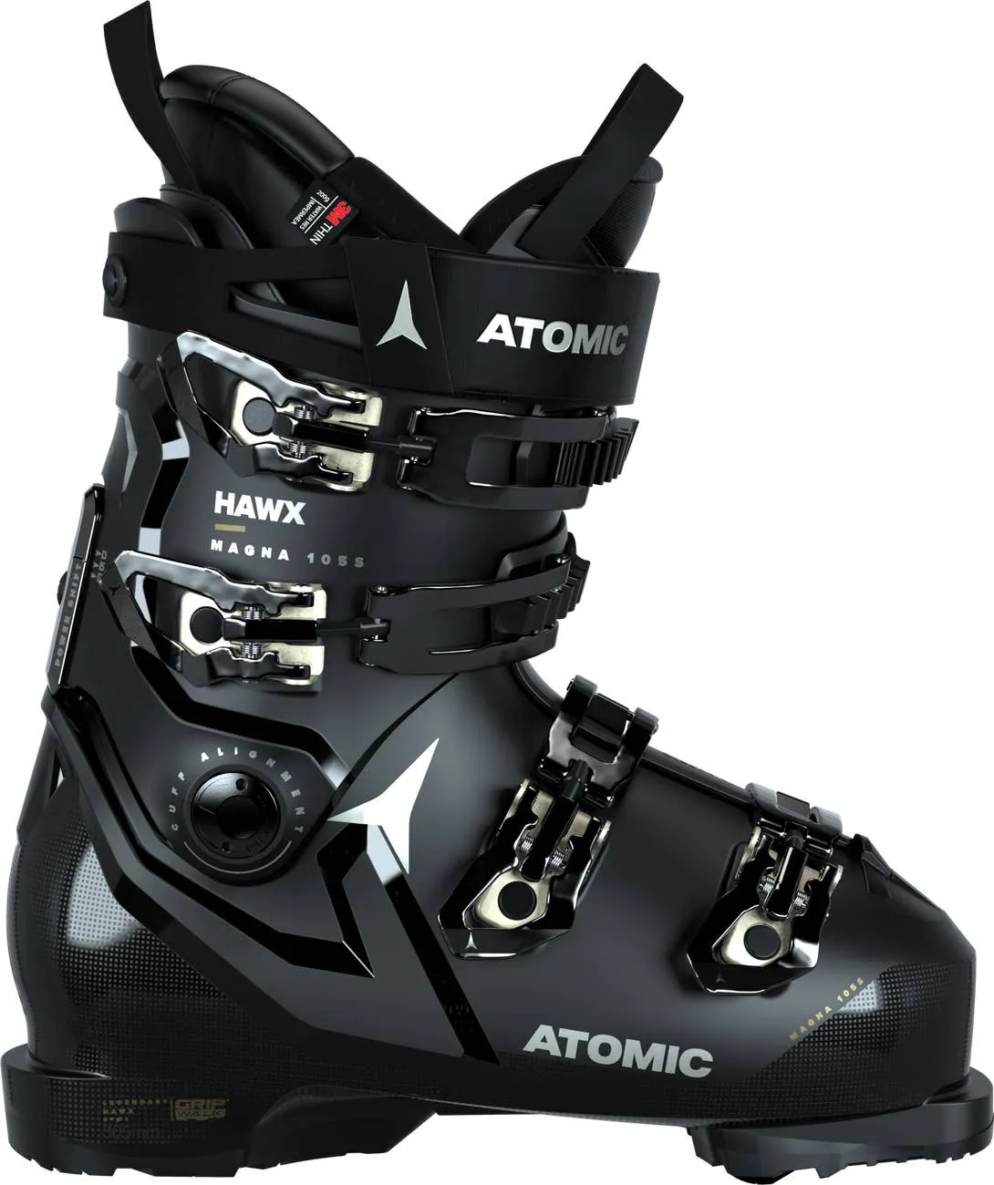 ATOMIC Hawx Magna 105 ski boots - Womens - Black/Gold