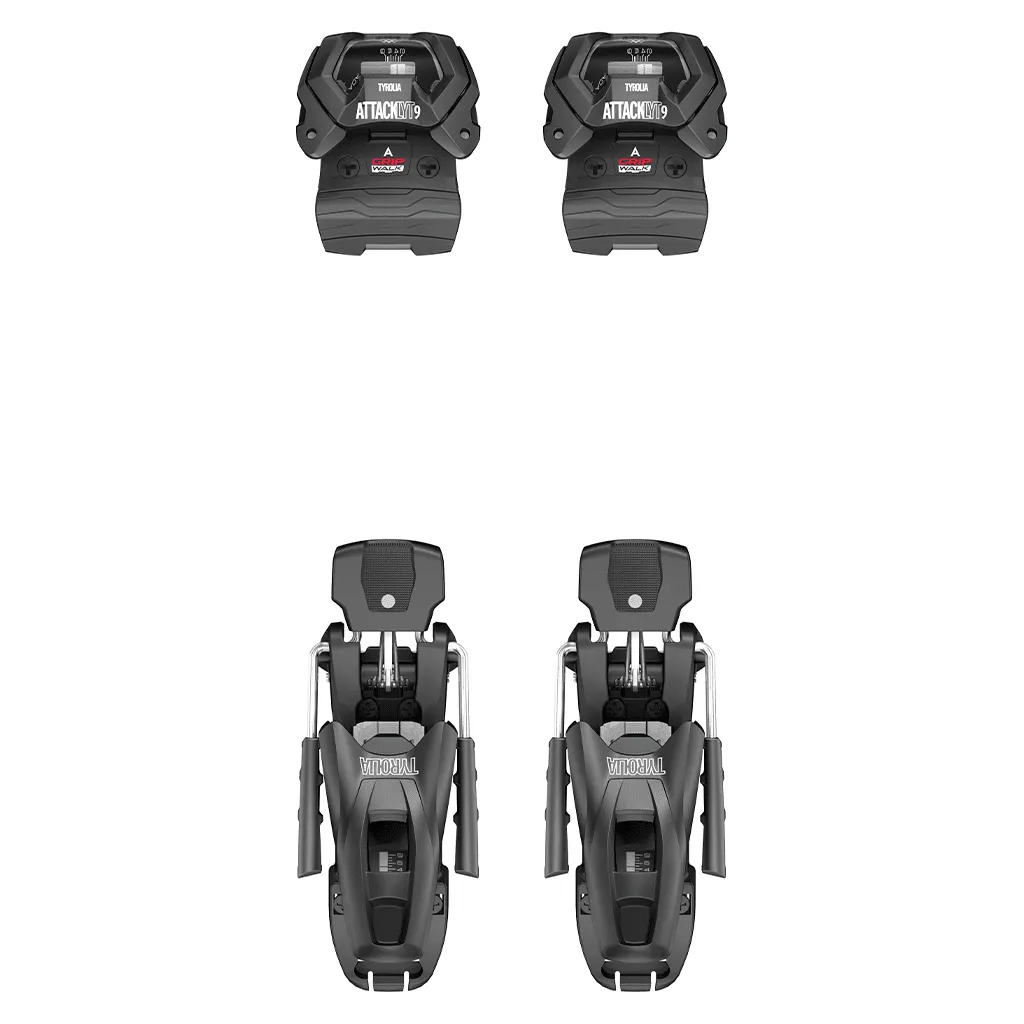 Attack LYT 9 GW bindings - Solid black