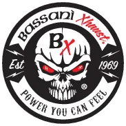Bassani Manufacturing 1F49R Pseudo Left Side Megaphone Muffler - Chrome
