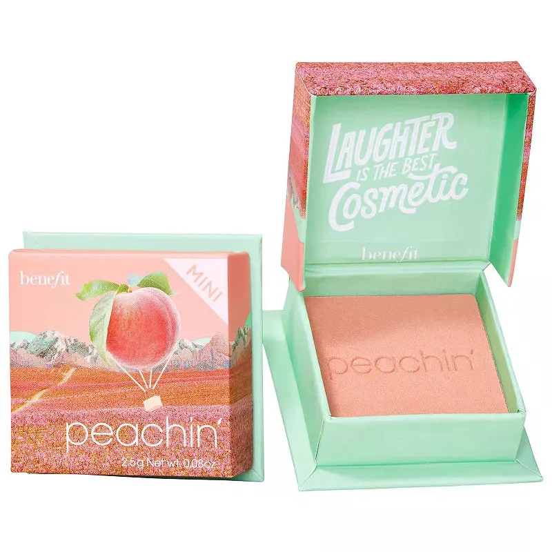 Benefit Cosmetics WANDERful World Silky-Soft Powder Blush Peachin