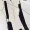 Black And White Frill Hem High Neck Midi Dress