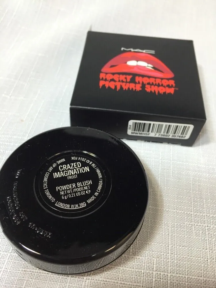 BNIB MAC Crazed Imagination Blush ROCKY HORROR COLLECTION RHPS w/receipt