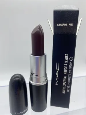 BNIB MAC Lingering Kiss Matte Lipstick Limited Edition w/receipt