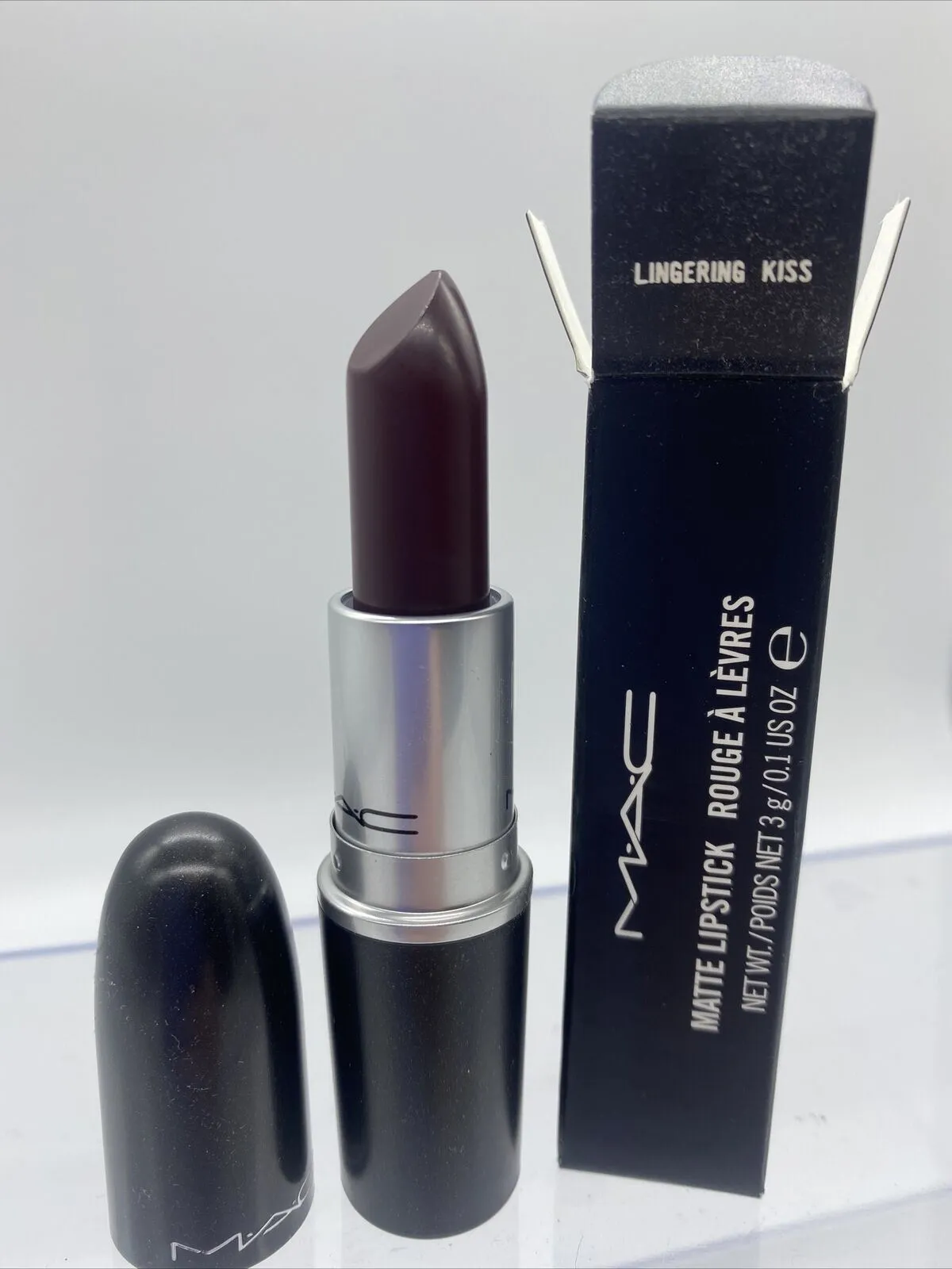BNIB MAC Lingering Kiss Matte Lipstick Limited Edition w/receipt