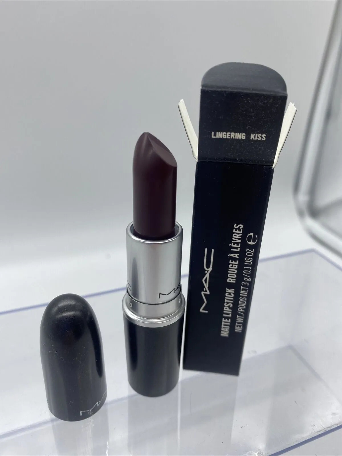 BNIB MAC Lingering Kiss Matte Lipstick Limited Edition w/receipt