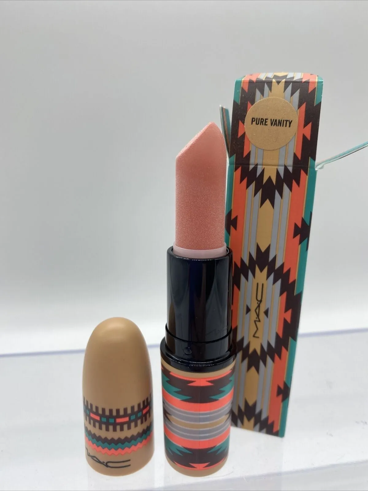 BNIB MAC Pure Vanity Lustre Nude Lipstick vibe Tribe Limited Edition w/receipt