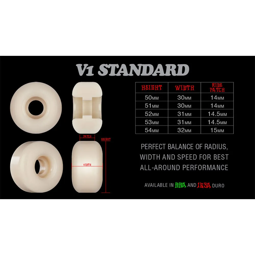 Bones - Chris Joslin Sunset 52MM 103A V1 Standard STF Skateboard Wheels