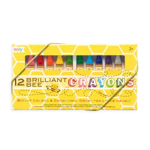 Brilliant Bee Crayons - Set Of 12