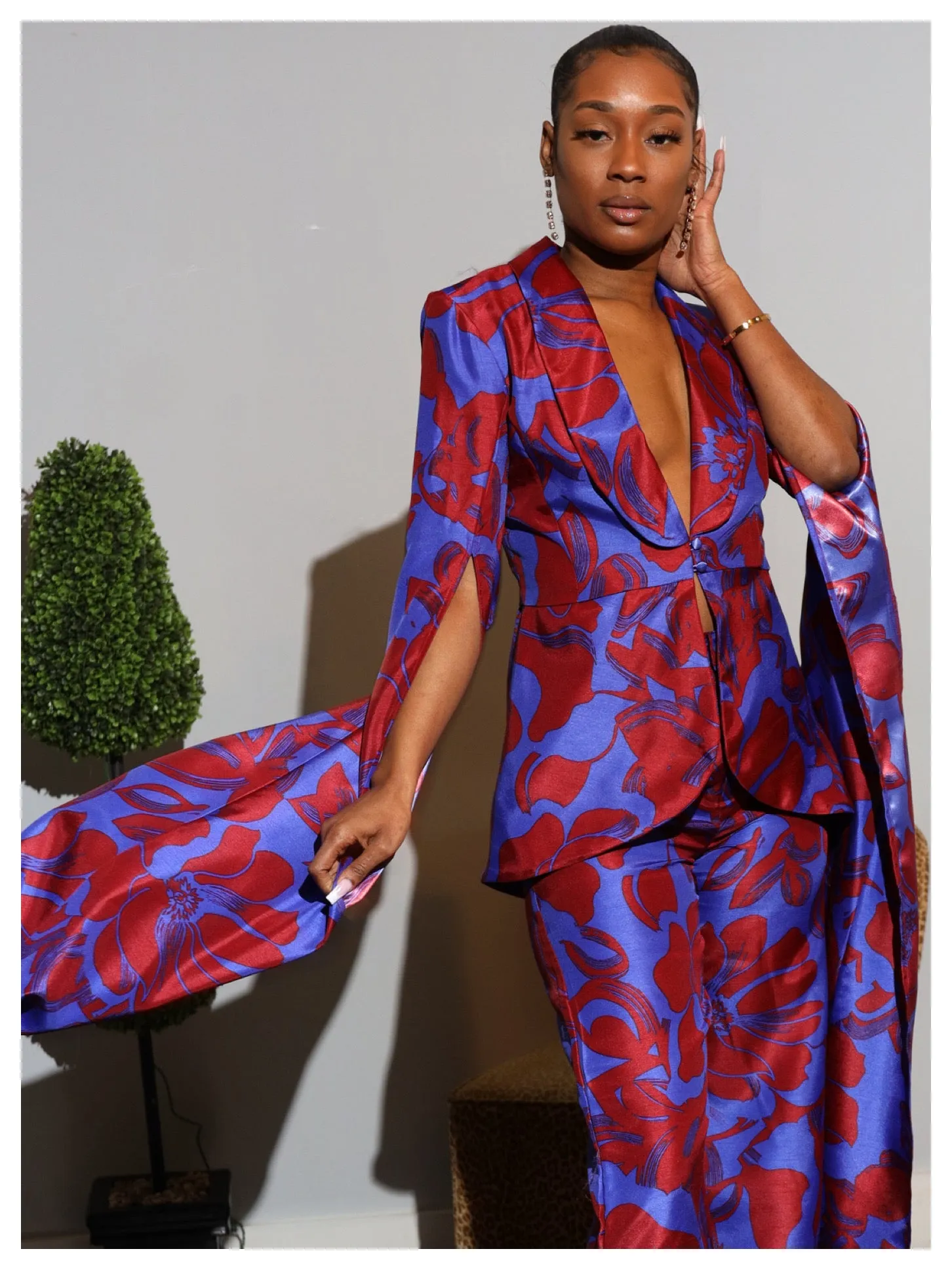 Bring on the Drama 2pc Pants Set