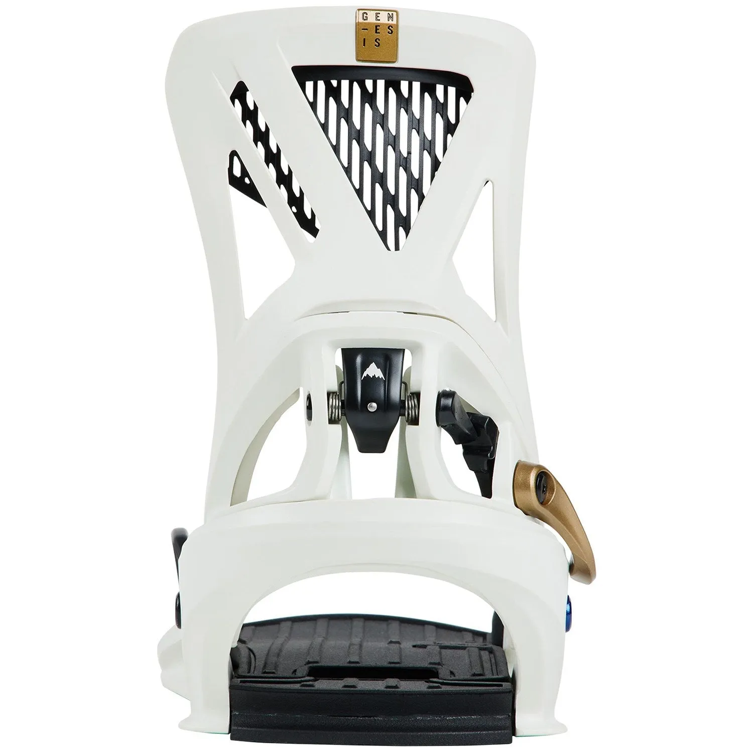 Burton Step On Genesis Snowboard Bindings Mens White / Gold