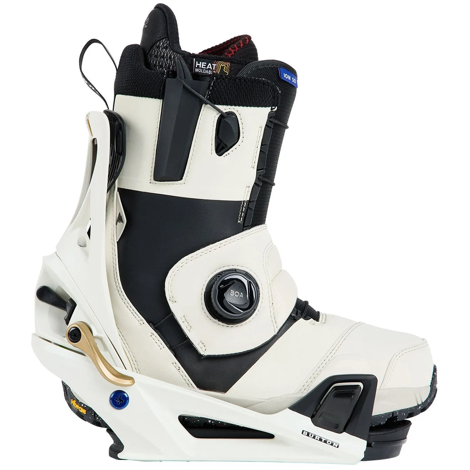 Burton Step On Genesis Snowboard Bindings Mens White / Gold
