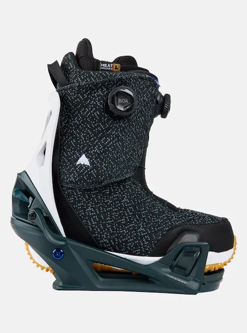 Burton Step On Snowboard Bindings Mens 2025 Deep Emerald / White