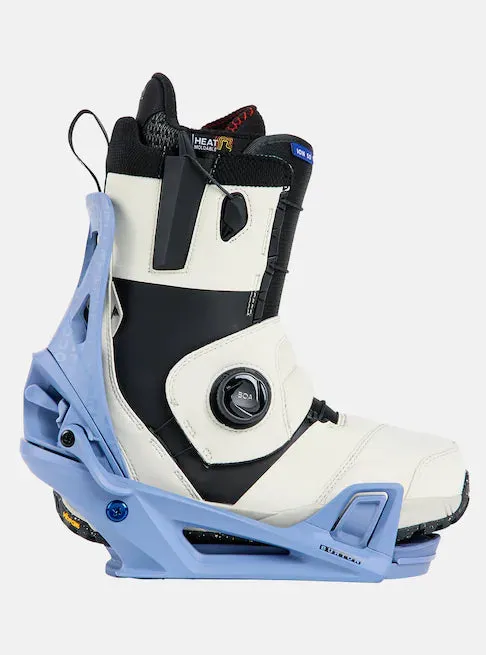 Burton Step On Snowboard Bindings Mens Slate Blue / Logo