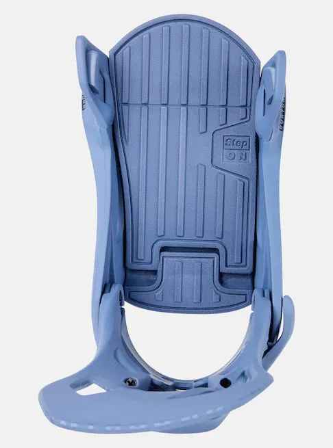 Burton Step On Snowboard Bindings Mens Slate Blue / Logo