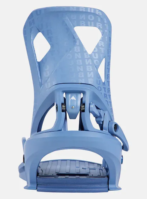 Burton Step On Snowboard Bindings Mens Slate Blue / Logo