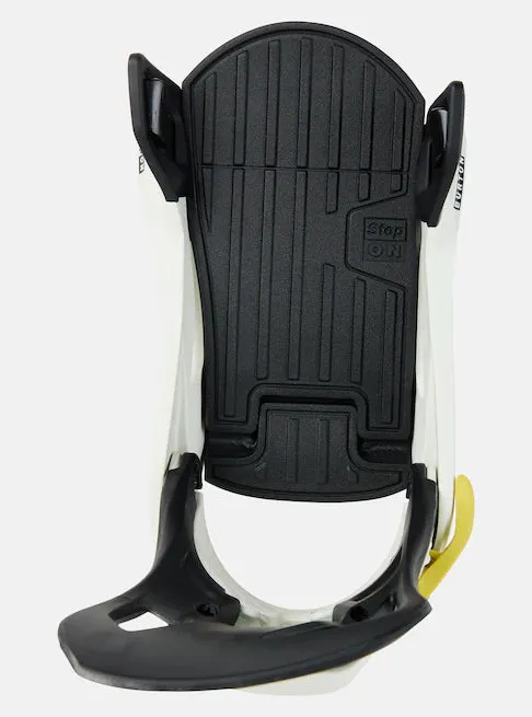 Burton Step On Snowboard Bindings Mens White / Graphic