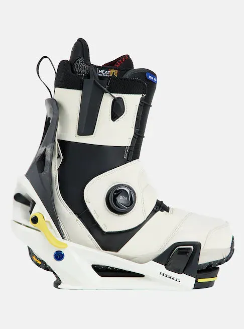 Burton Step On Snowboard Bindings Mens White / Graphic