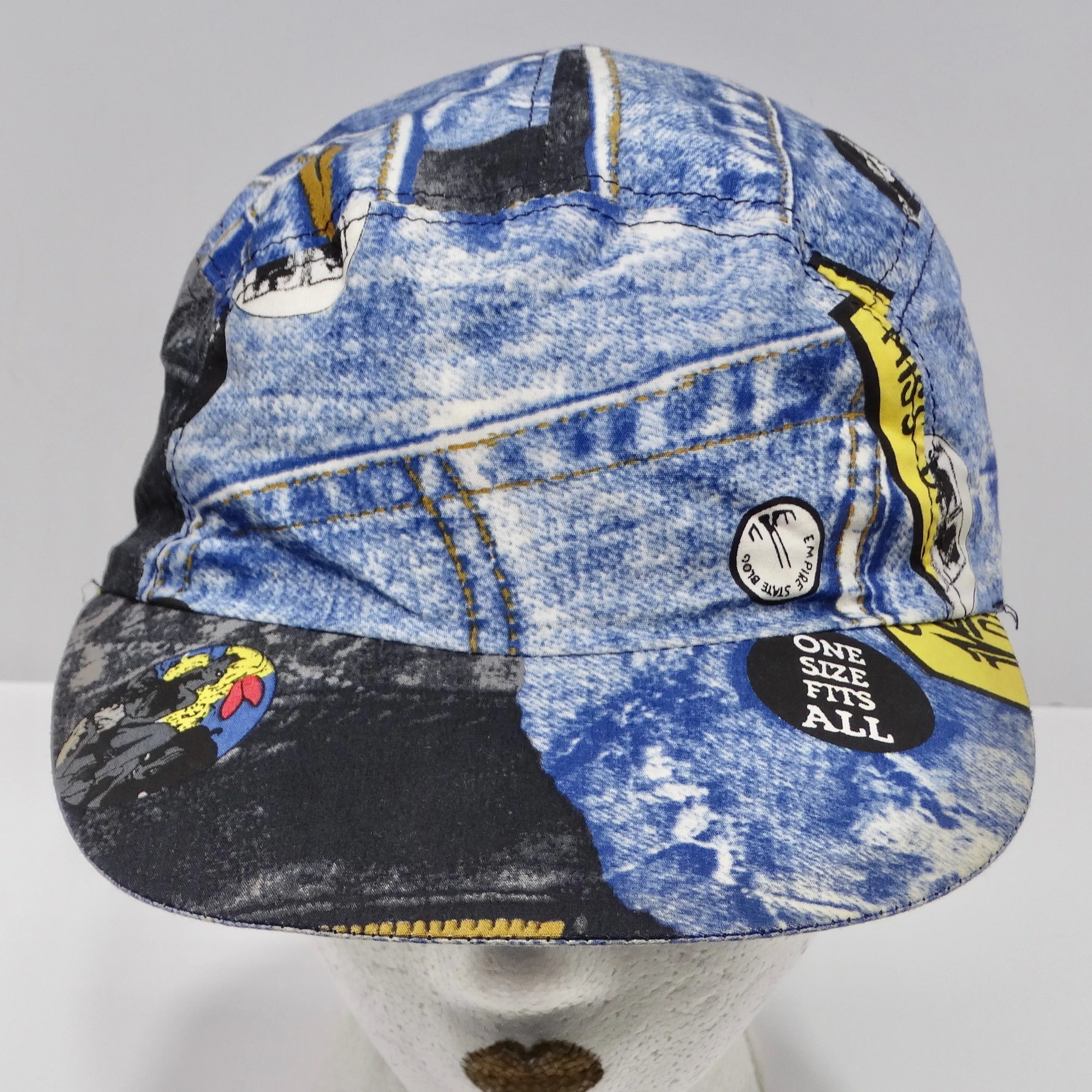 Christian Dior FW 2001 Faux Denim Hat