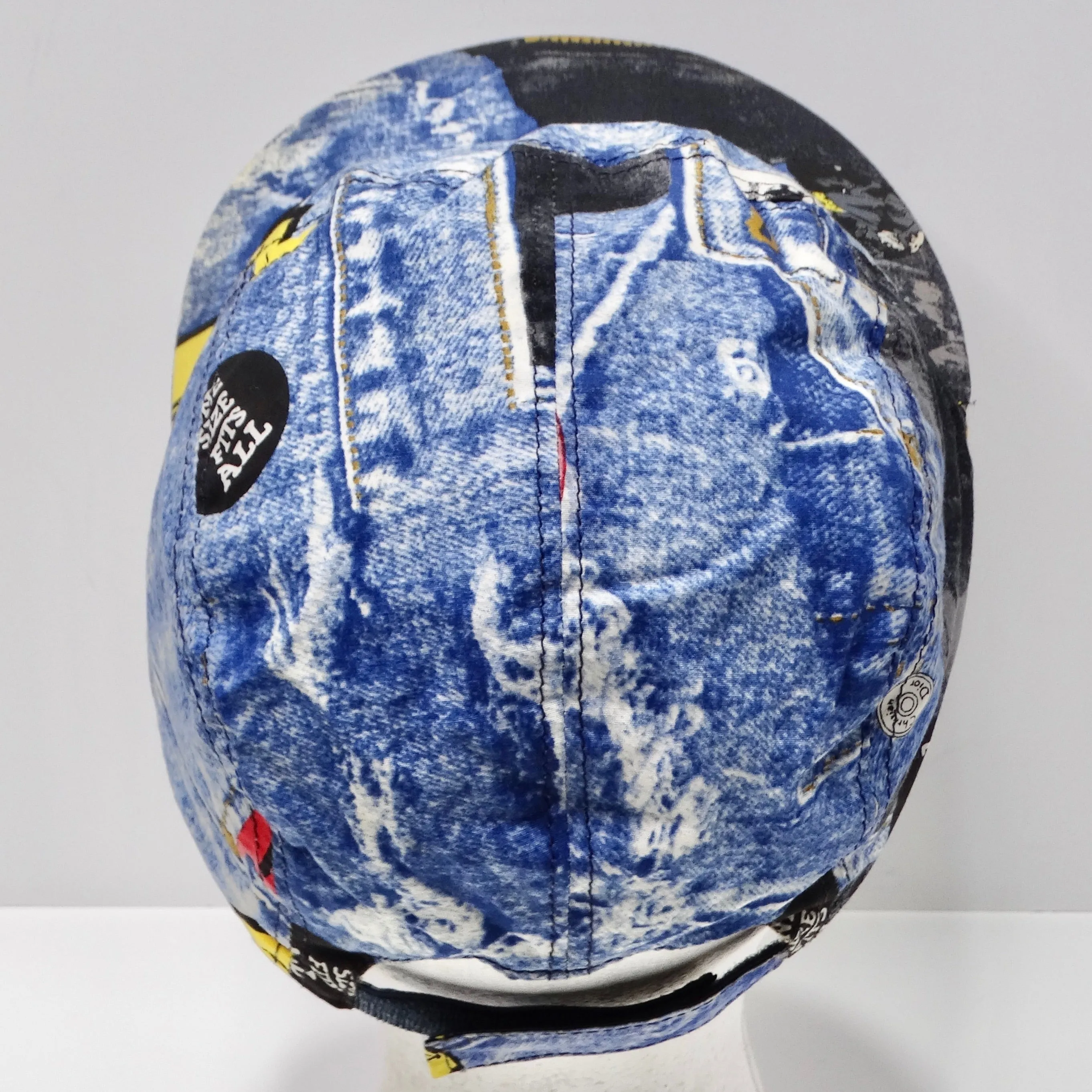 Christian Dior FW 2001 Faux Denim Hat