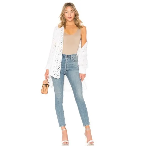 CITIZENS OF HUMANITY | Olivia Slim Ankle Jeans Light Wash Distressed Women’s 27