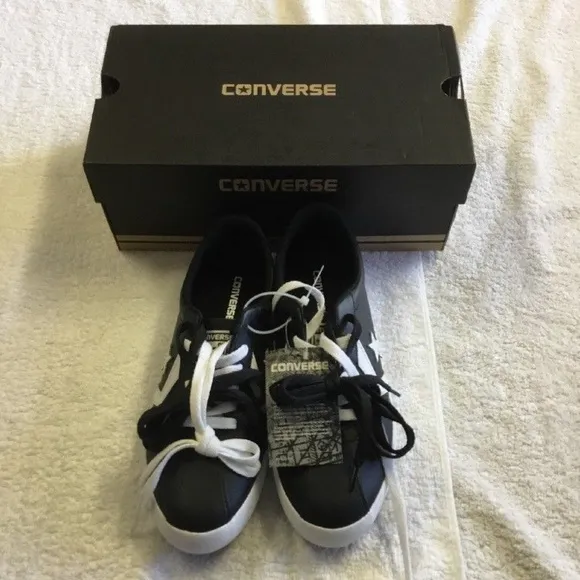 CONVERSE KIDS BREAKPOINT LEATHER SNEAKERS