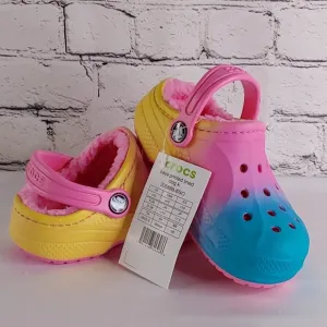 'CROCS' FUZZY LINED CLOG