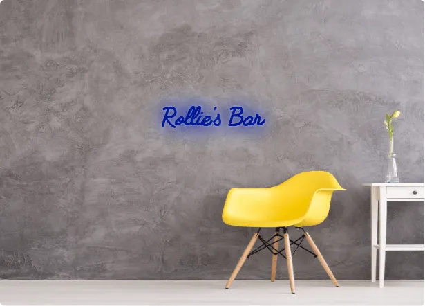 Custom order: Rollie's Bar