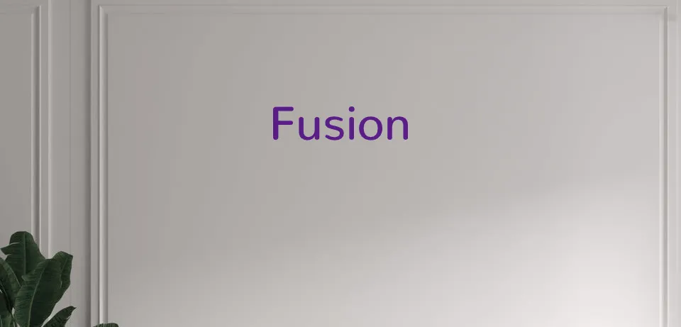 Custom text: Fusion