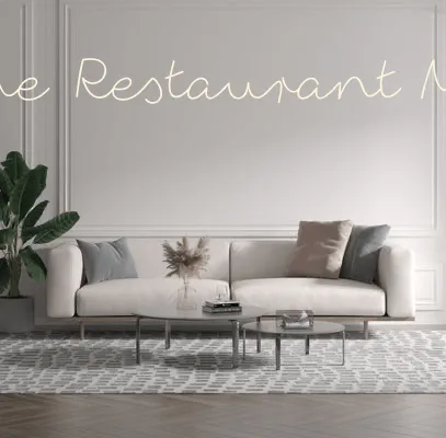Custom text: The Restaurant MS