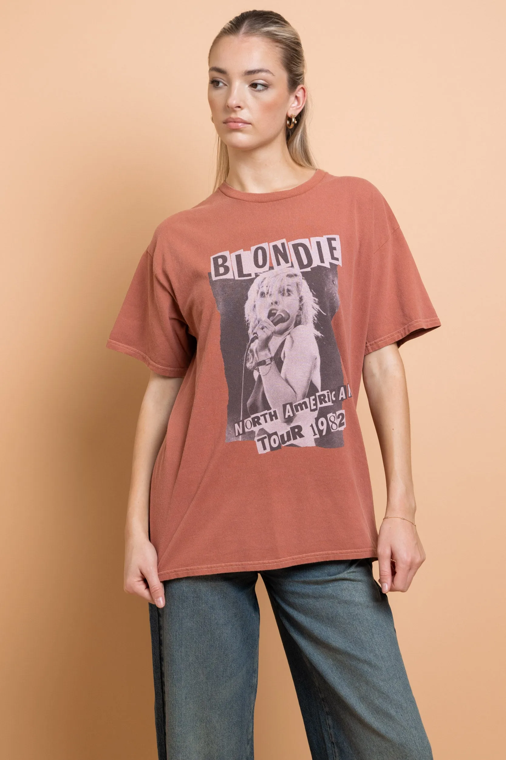 Daisy Street Blondie Washed Tyler Tee