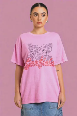 Daisy Street Garfield Washed Tyler Tee
