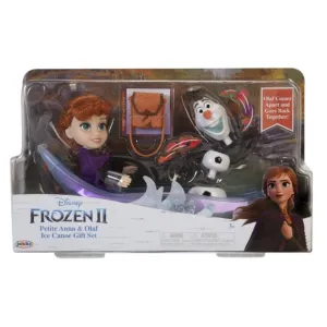 Disney Frozen 2 Petite Princess Anna and Ice Canoe Gift Set
