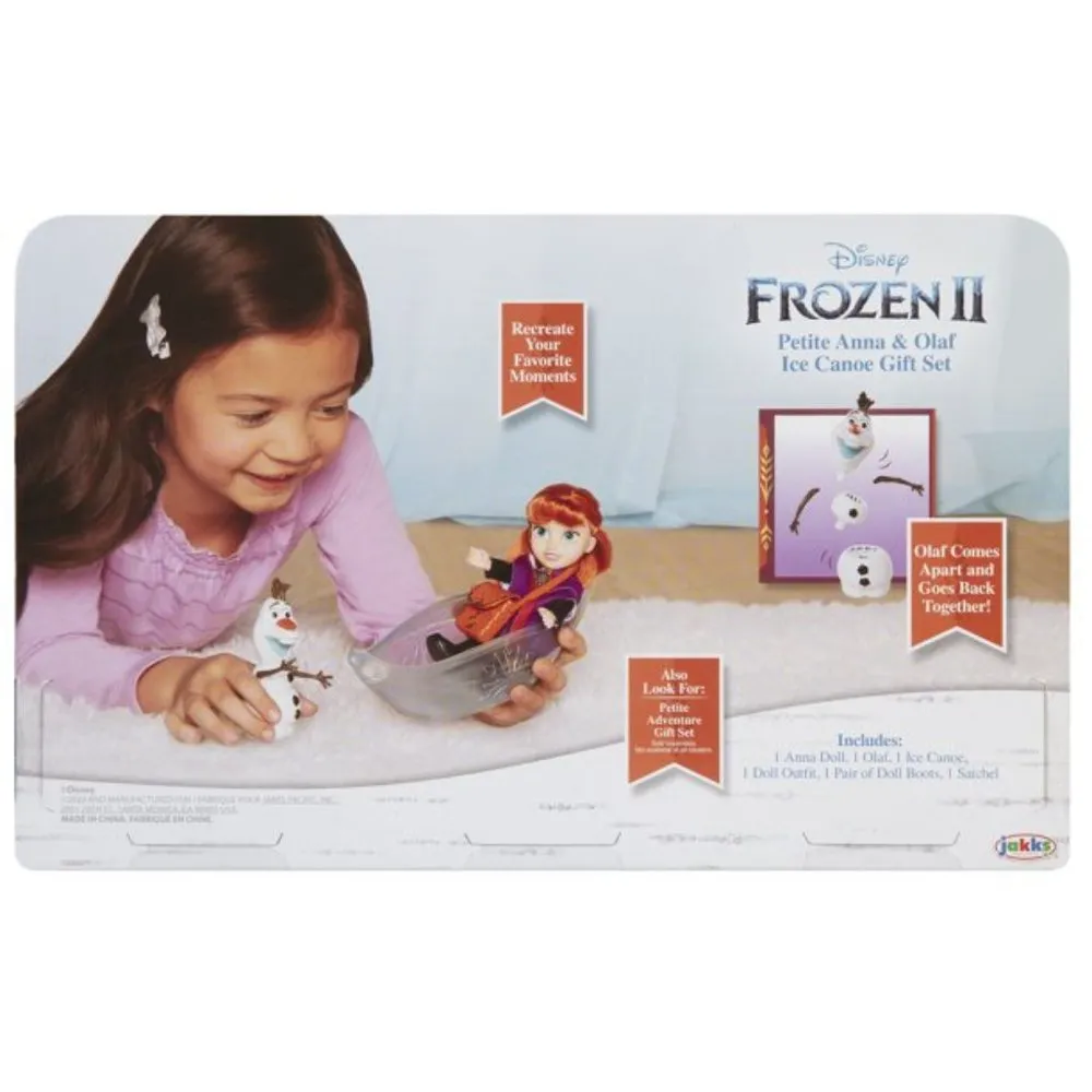 Disney Frozen 2 Petite Princess Anna and Ice Canoe Gift Set