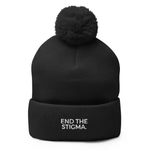 End The Stigma. Pom-Pom Beanie