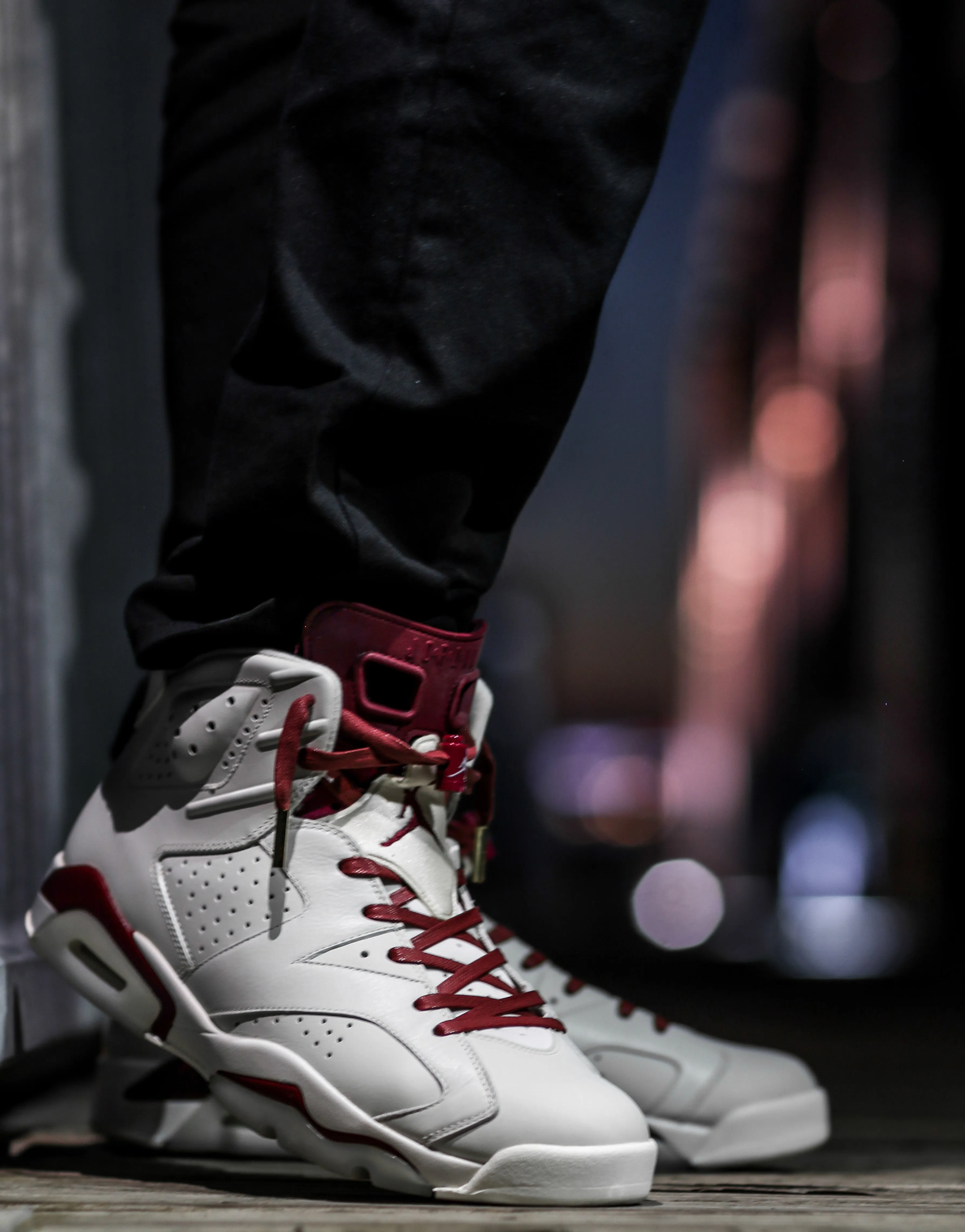 Exclusive WAX (Maroon) Custom Shoelaces (Gold/Silver Aglets)