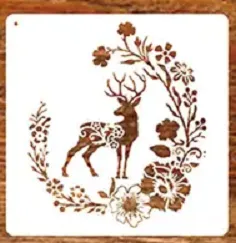 Forest Deer Stencils