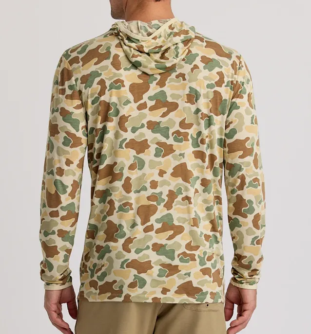 Free Fly Bamboo Lightweight Hoodie - Vintage Camo