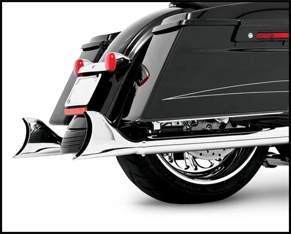 Freedom Performance HD00022 Sharktail 2 1/8in. Slip-On - 32in. - Chrome