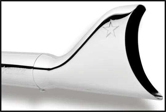 Freedom Performance HD00022 Sharktail 2 1/8in. Slip-On - 32in. - Chrome