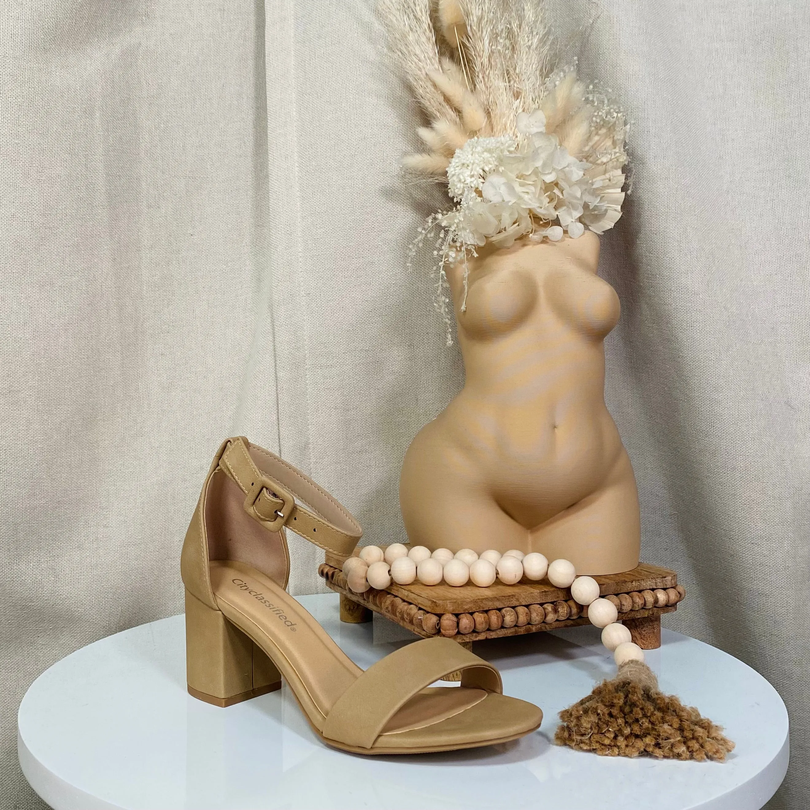 Hazel Heels (Natural)