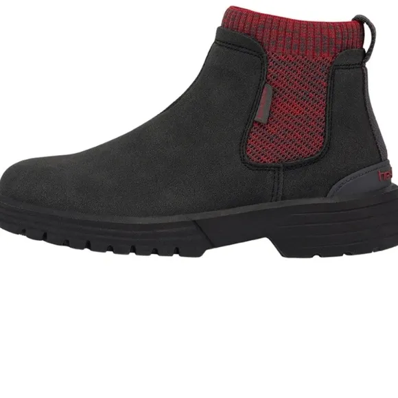 HEY DUDE YOUTH SCOTT TOTAL BLACK sz 3 NWT