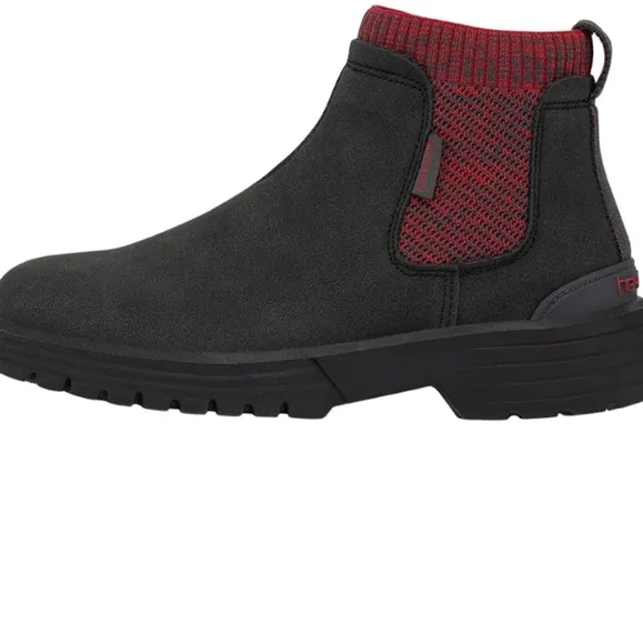 HEY DUDE YOUTH SCOTT TOTAL BLACK sz 3 NWT