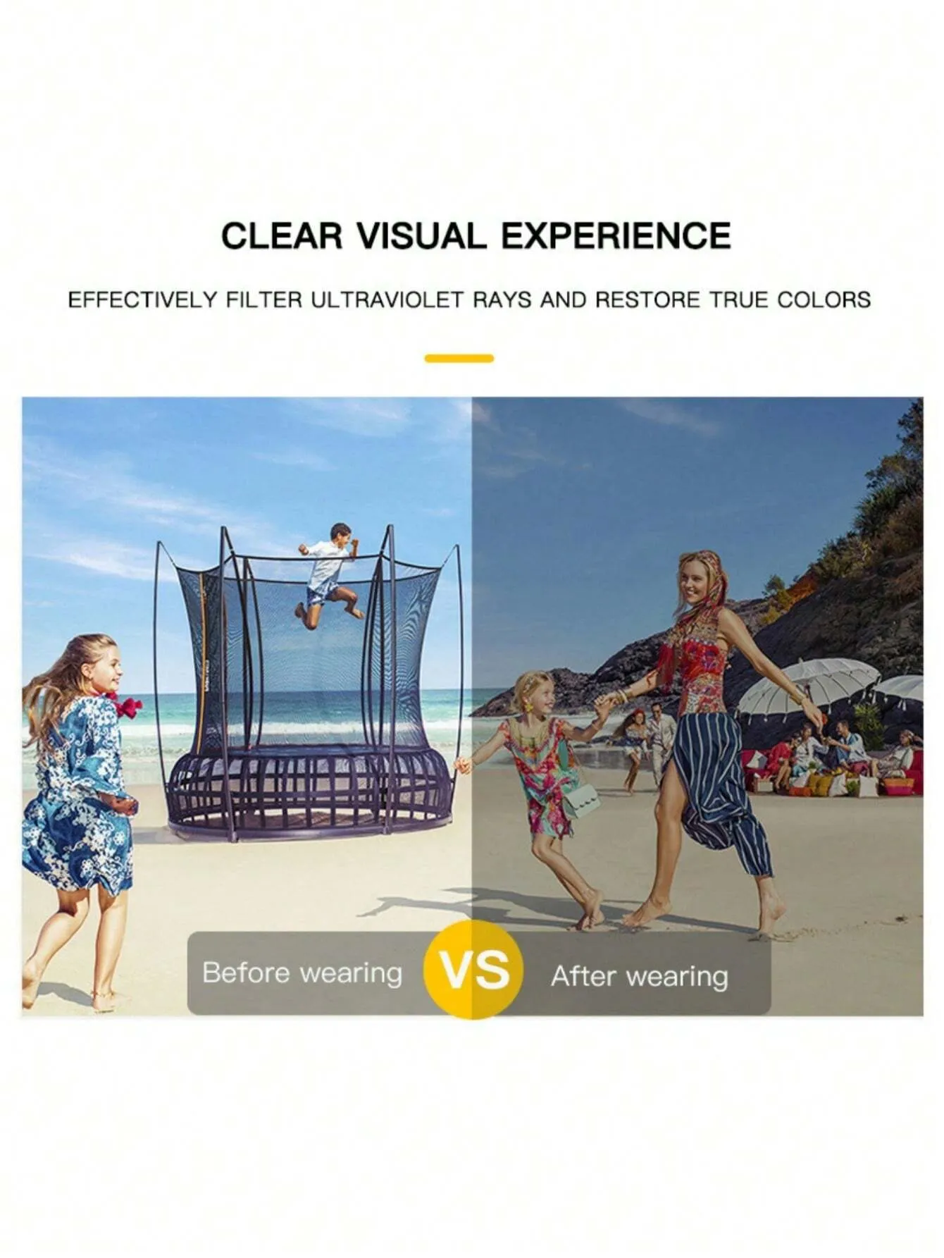High-End Square Double Beam Sunglasses