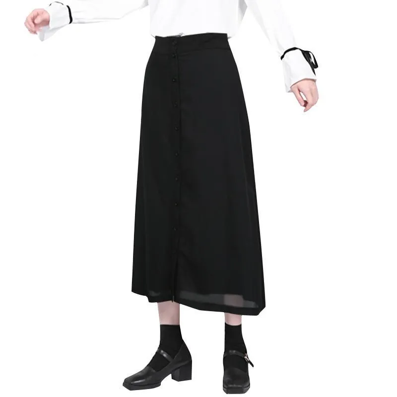 High Waist Midi Skirt