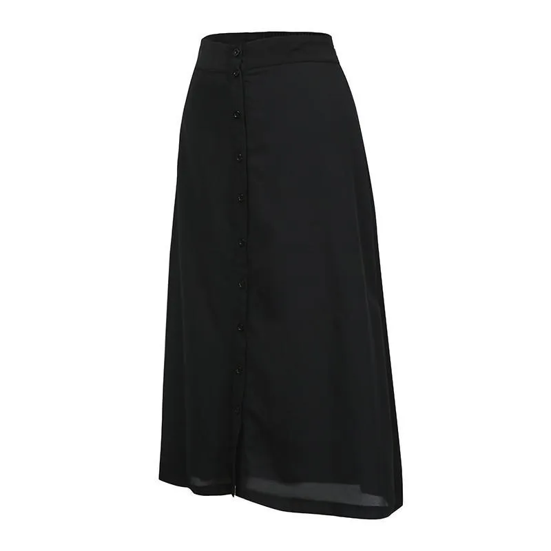 High Waist Midi Skirt