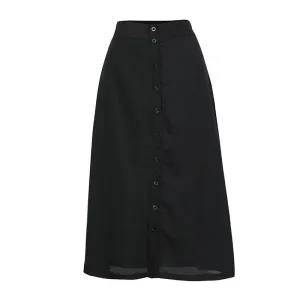 High Waist Midi Skirt