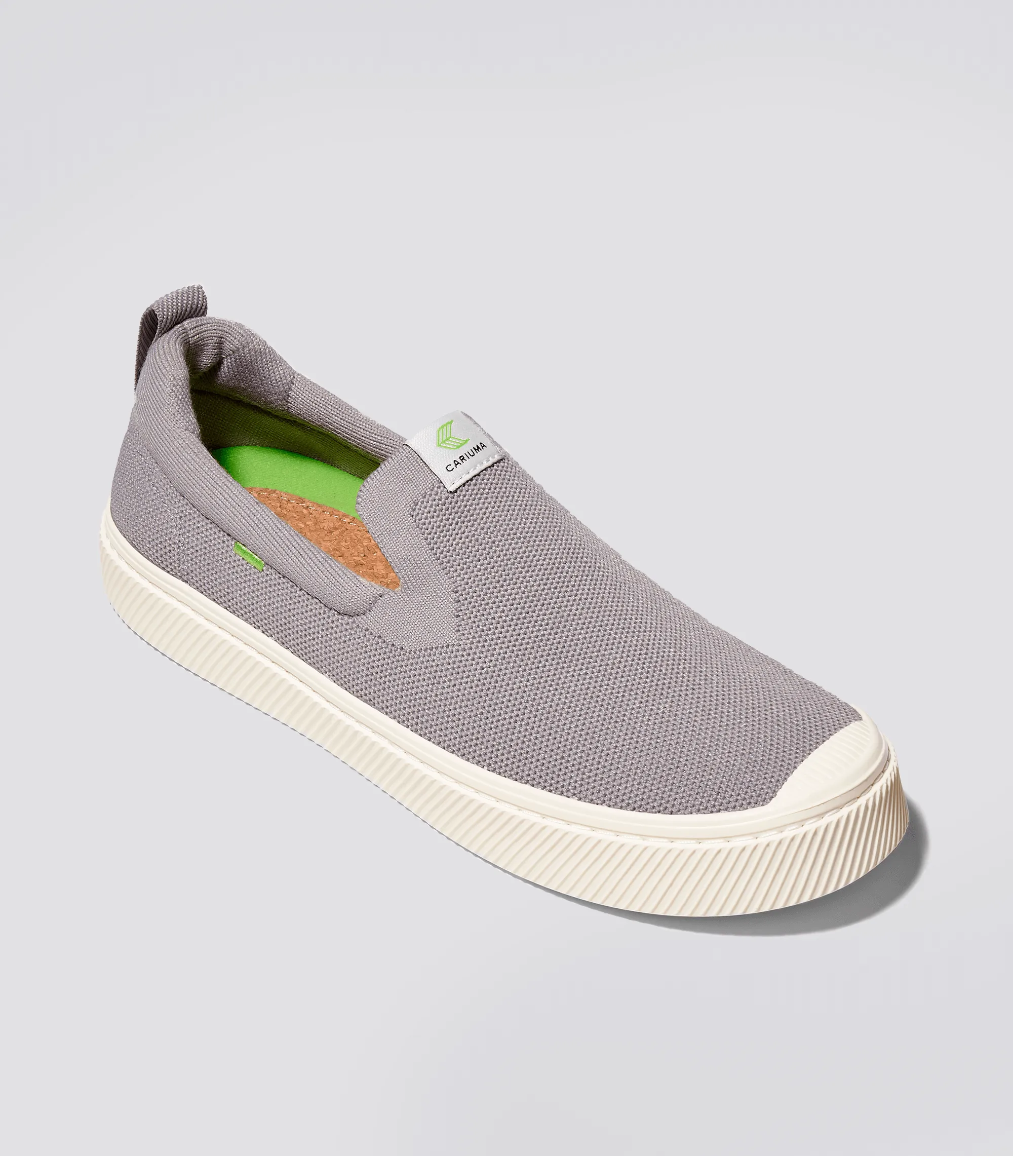 IBI SLIP-ON Light Grey Knit Sneaker Men